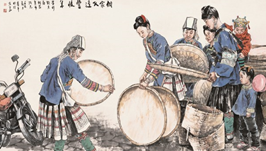 民族風(fēng)情畫